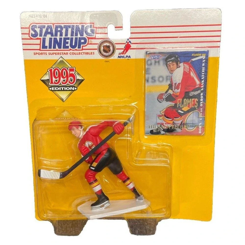 Theoren Fleury Starting Lineup 1995 Edition Figure Calgary Flames‎